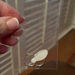 Small Sterling Silver Hoop Earrings